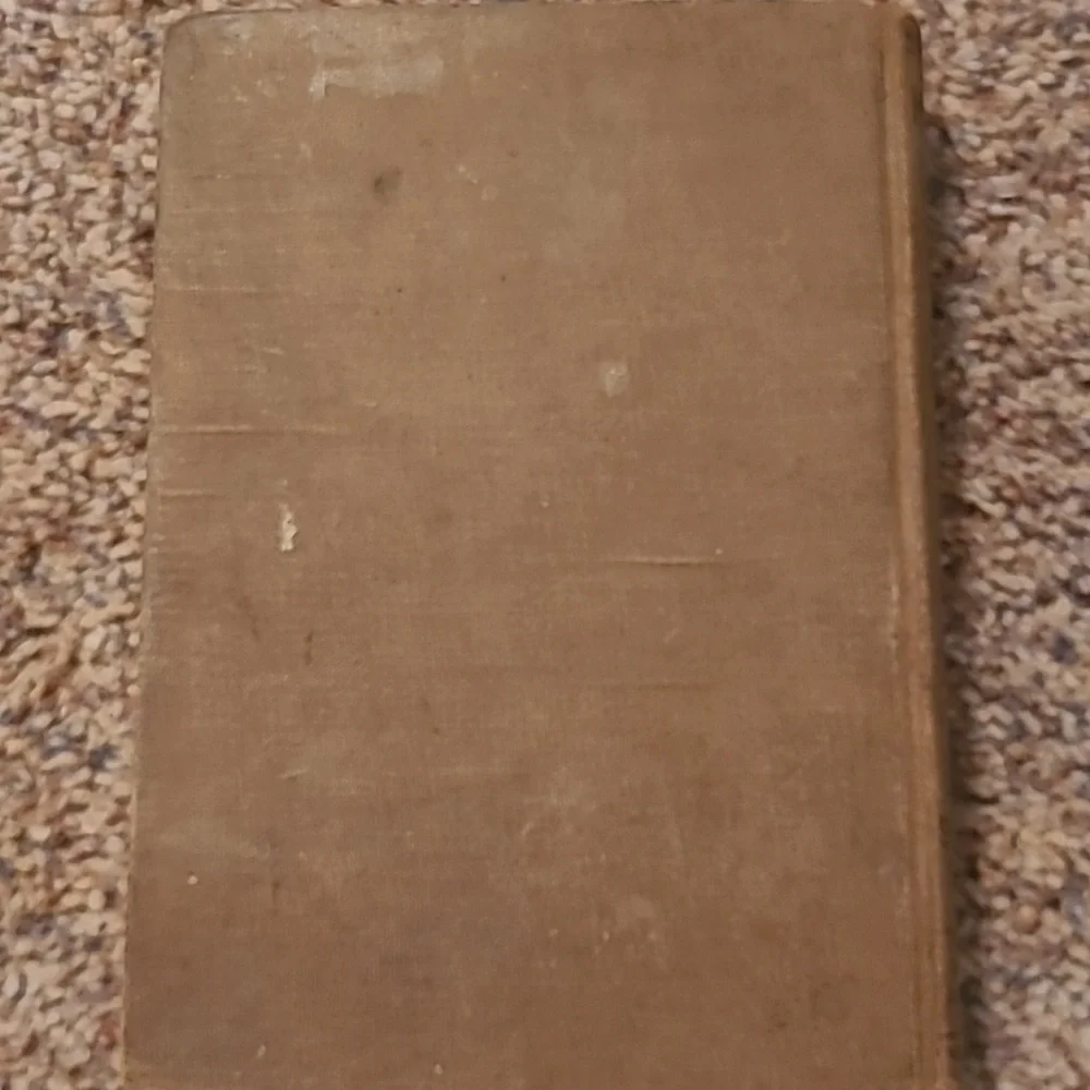 Mrs. Peterson's Simplified Cooking Book - Brown Hard Cover